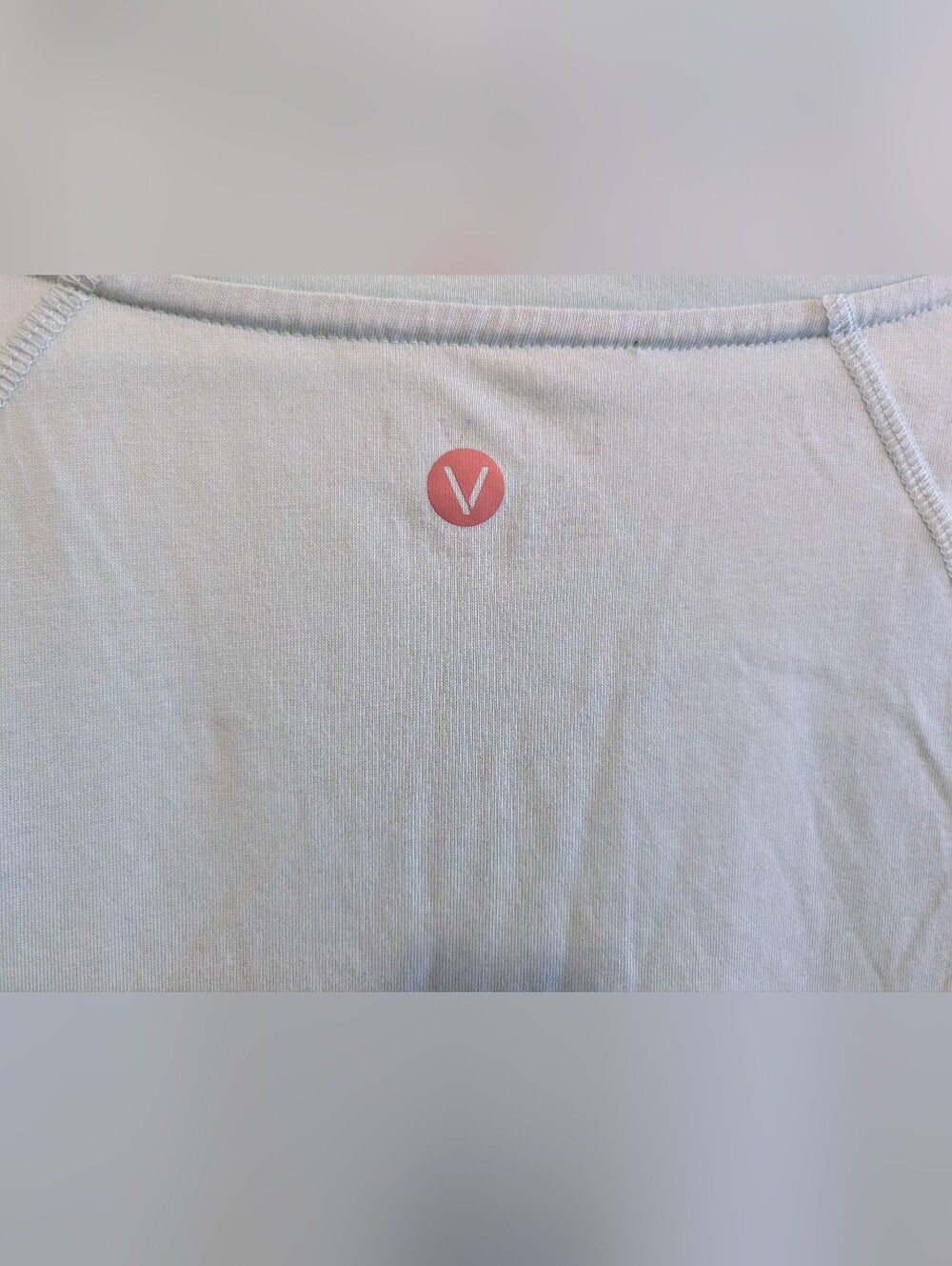 Livi Active Aqua Blue V-Neck Tee - Picture 4 of 5